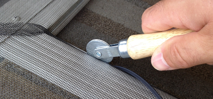 metal screen door repair in Lawndale
